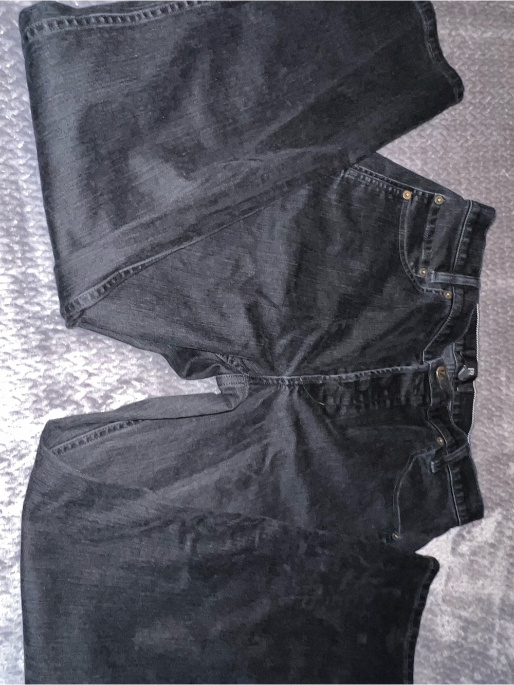 Banana Republic Black Ranger Straight-Leg Jeans - Womens 31